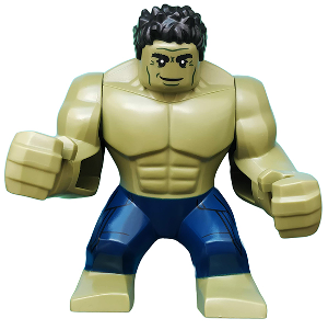 Big Figure - Hulk with Black Hair and Dark Blue Pants